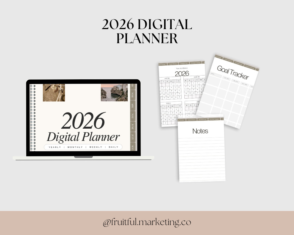 2026 Digital Planner