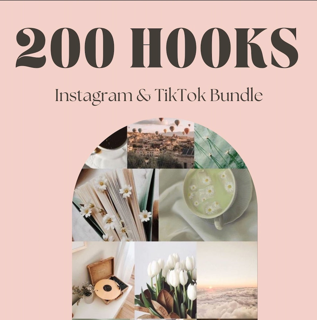 200 Viral Hooks for Instagram & TikTok